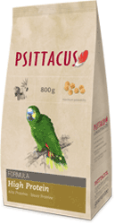 Psittacus Formula Alta Proteína (pienso) 800gr (8) P.N.