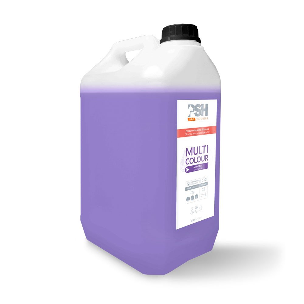 Garrafa 5L champú MULTI COLOUR potenciador color PSH groomers