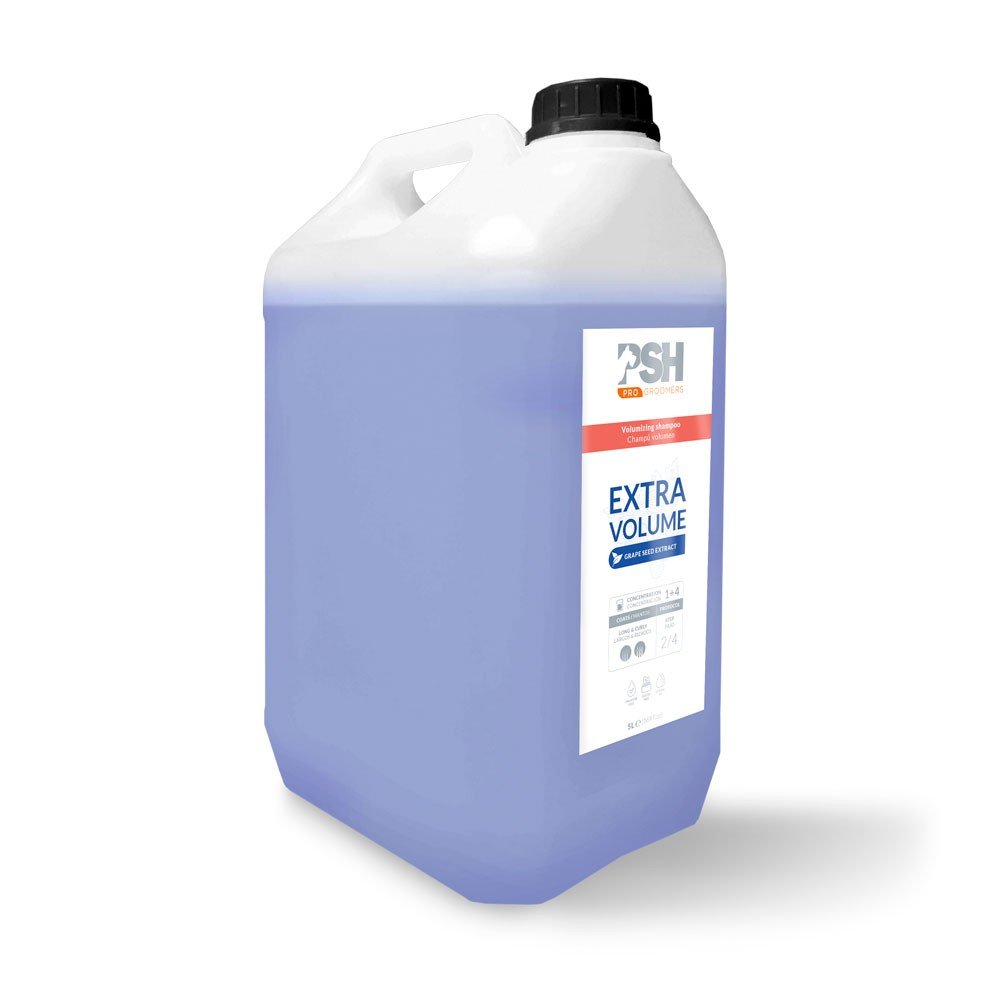 Garrafa 5L champú EXTRA VOLUME volumen PSH groomers