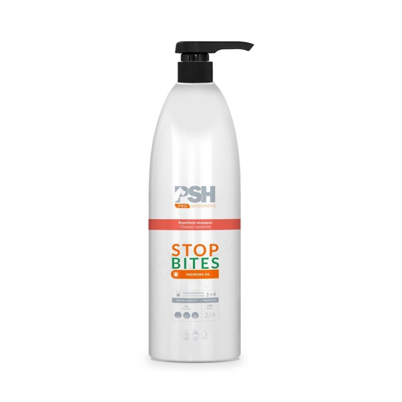 Fr 1000 champú STOP BITES con andiroba PSH (repelente) groomers