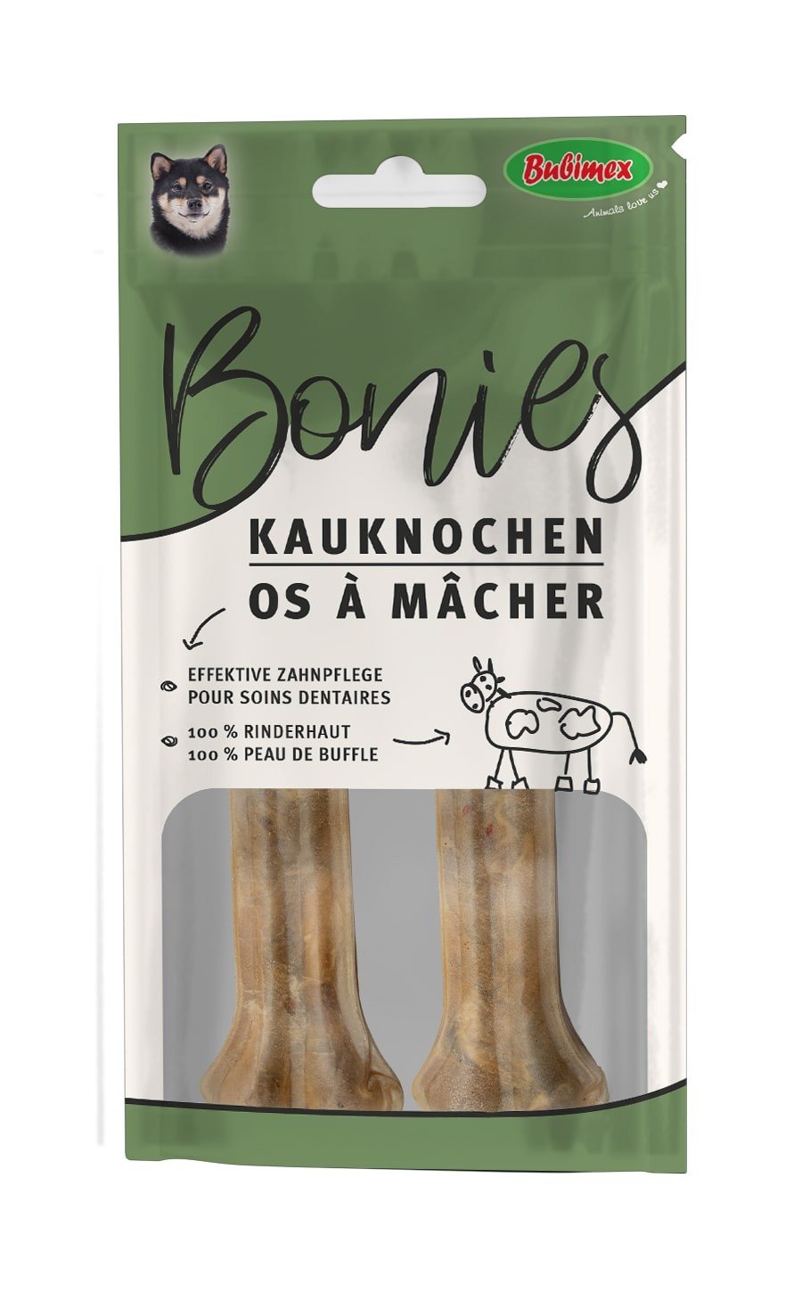 Bonies hueso prensado 11cm (2u)