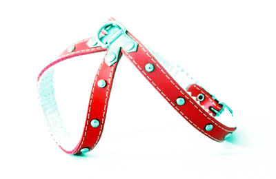 Petral cuero c/f 40cm