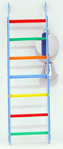 Escalera con Espejo y Campanas