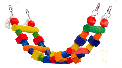 Puente Madera Colores (68 x 17.5cm)