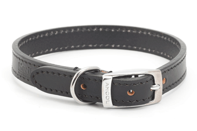 Tan Sewn Dog Collar 55CM NEGRO