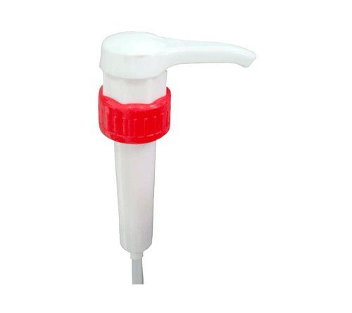 Dosificador para garrafa 5l (BOMBA BIDON 22 38 MM ROJA