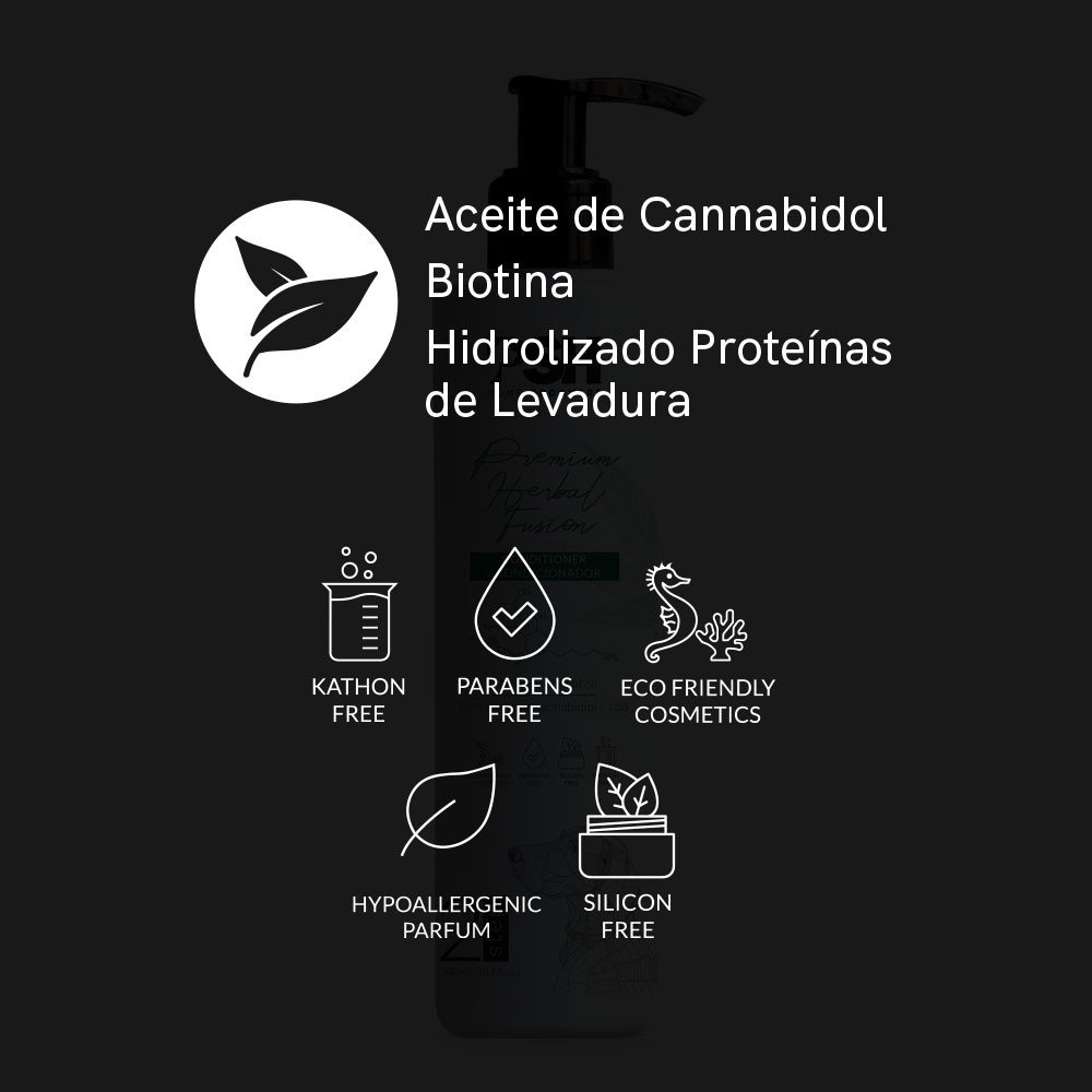 Fr 300ml champú CBD fusion shampoo PSH