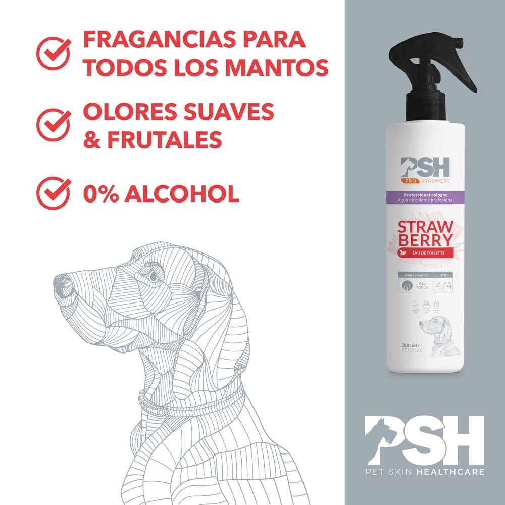 Spray 300 ml perfume fresa PSH