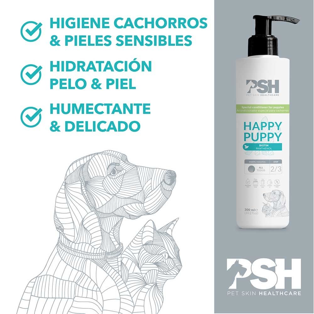 Fr 300ml acondicionador happy puppy conditioner PSH