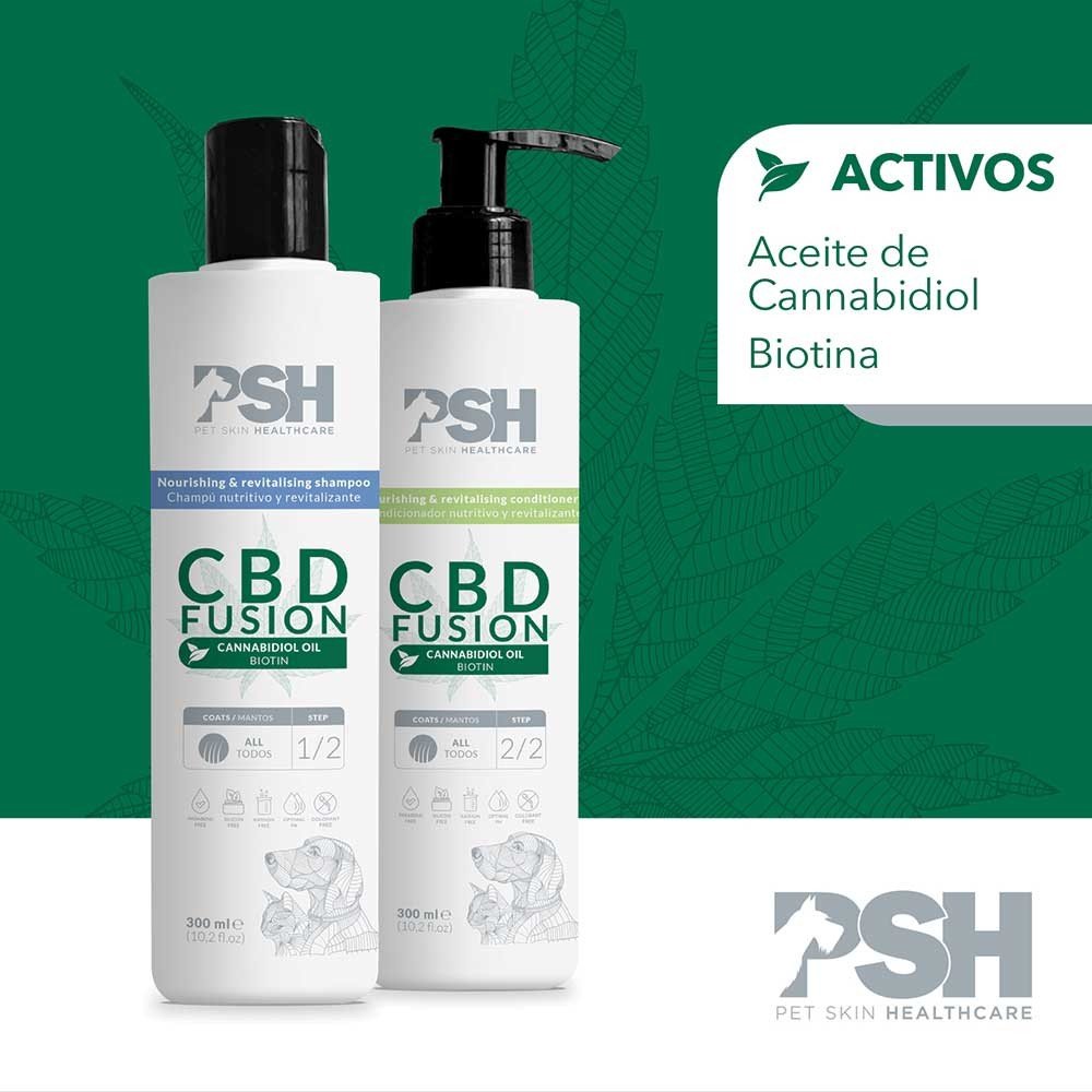 Fr 300ml champú CBD fusion shampoo PSH