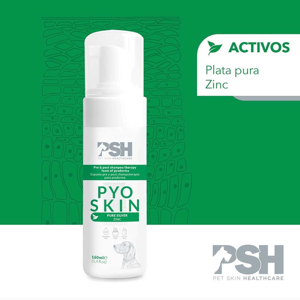 Fr 160ml espuma pyoderma specific foam PSH