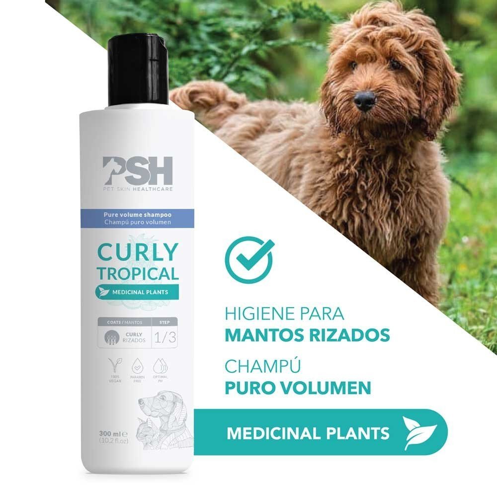 Fr 300ml champú Curly Tropical shampoo PSH