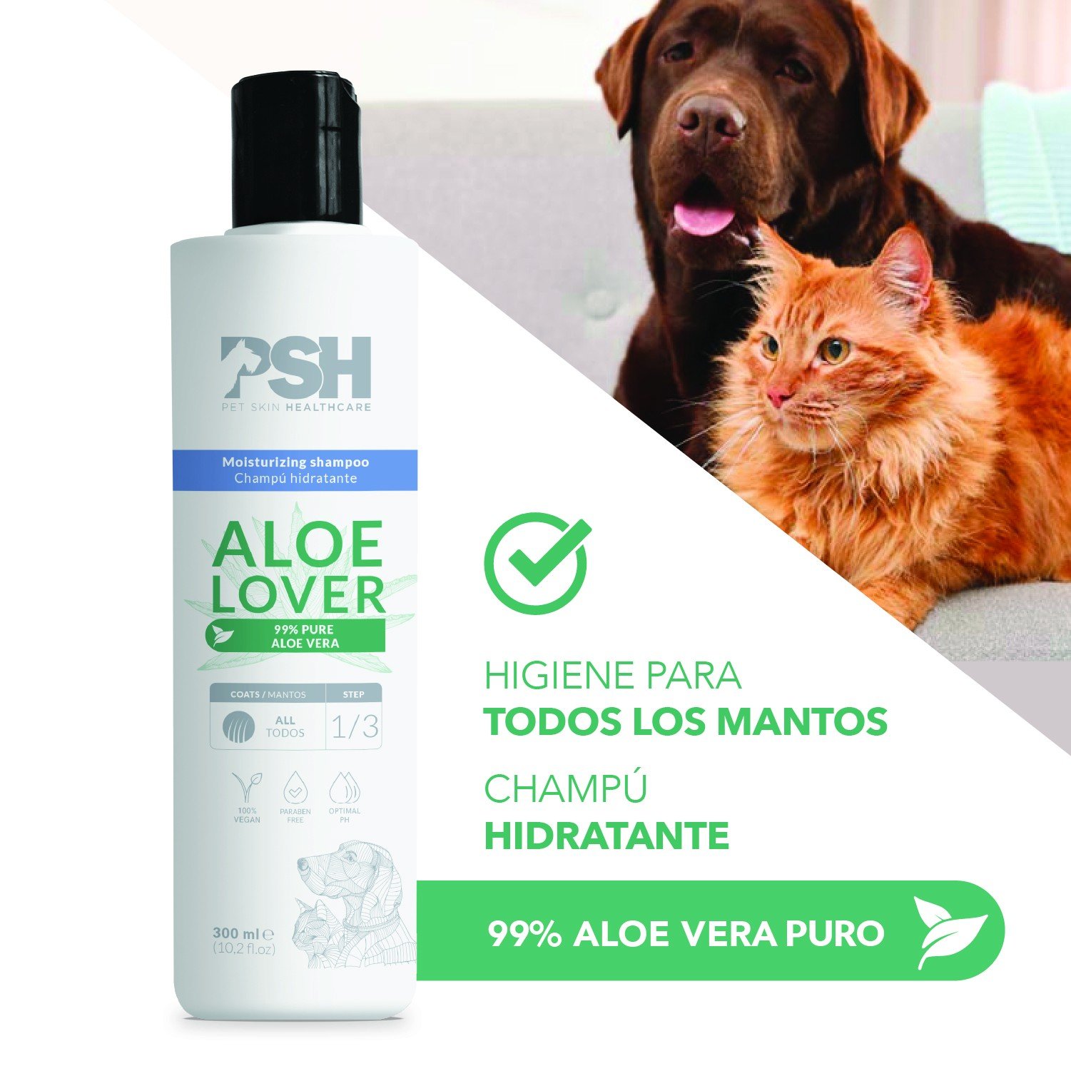 Fr 300ml champú aloe lover shampoo PSH