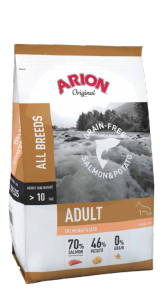 ARION ORIGINAL GRAIN FREE Salmon Potato 7.5kg