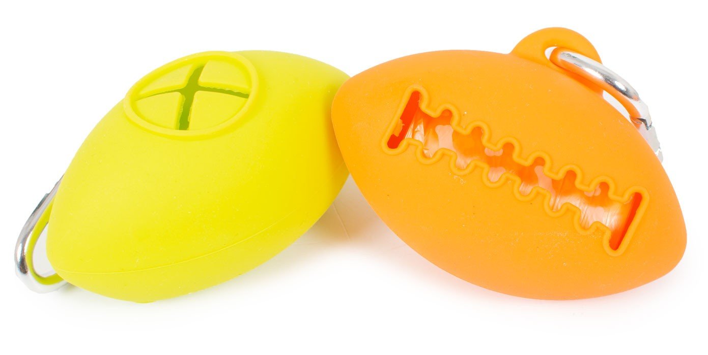 Porta rollo bolsas Fidoroll Fluo silicone Pelota Rugby+15 sac col mix