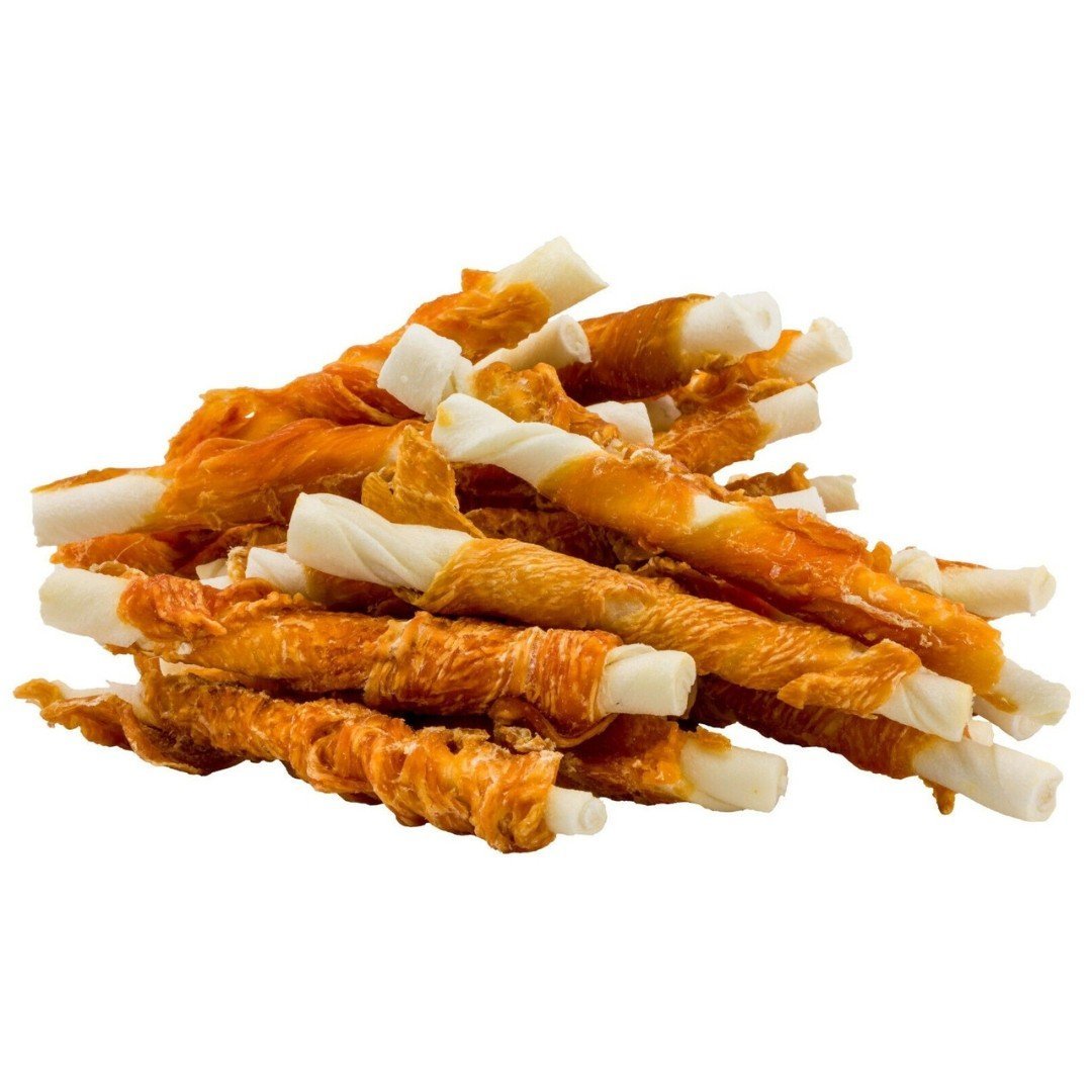 Bolsa 500 gr Stick piel con pollo trenzado