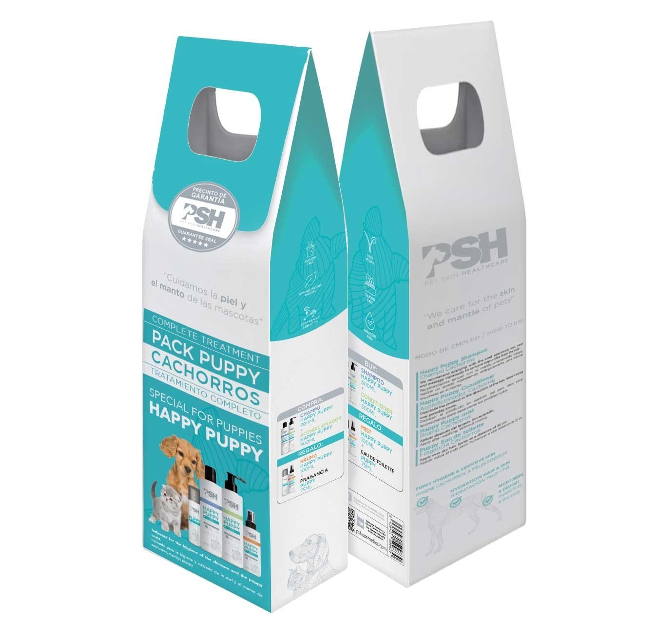 PACK Cachorro HAPPY PUPPY PSH home 2 x 300ml +100ml + 75ml