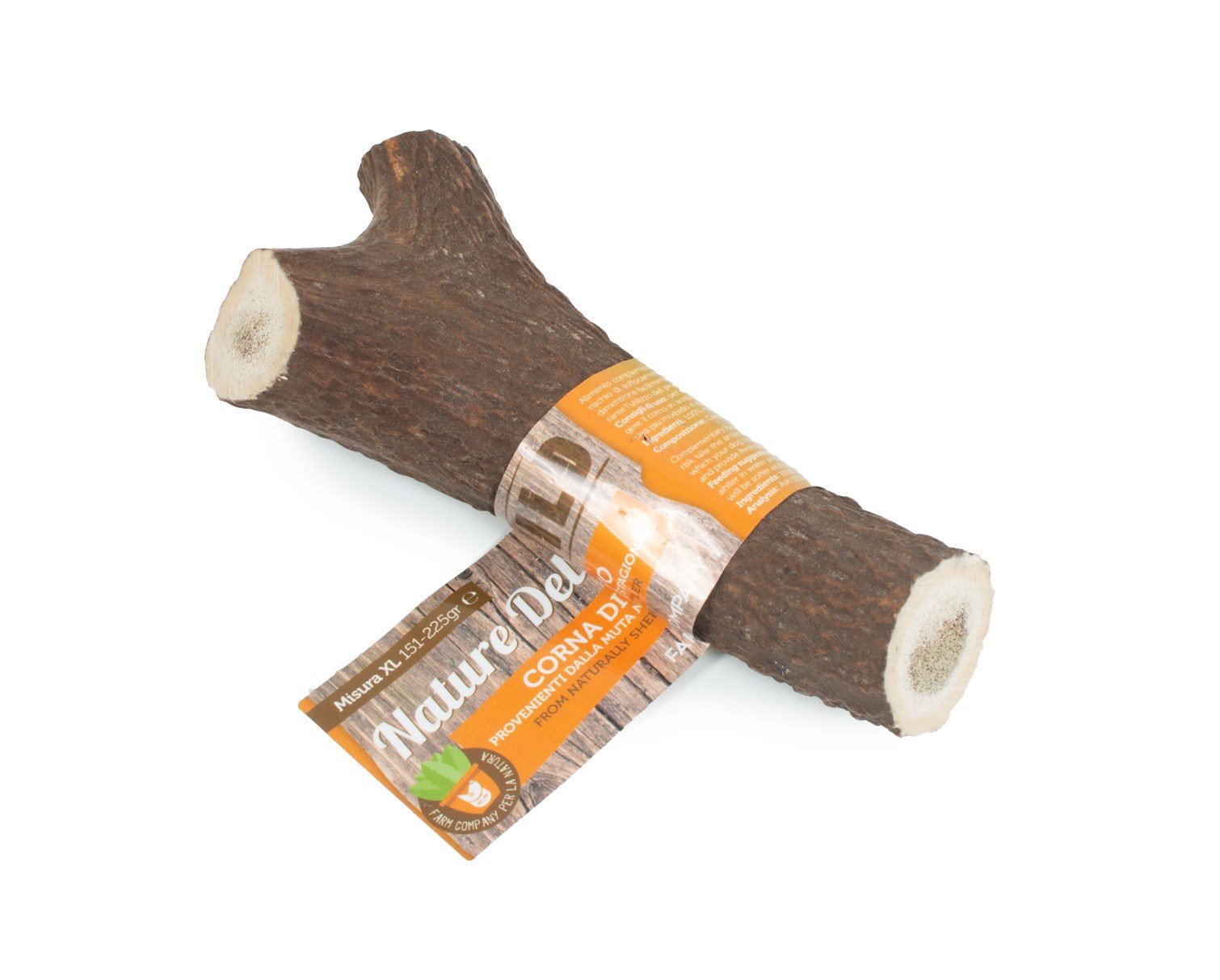 Cuerno de ciervo tamaño natural XL (151-225gr)