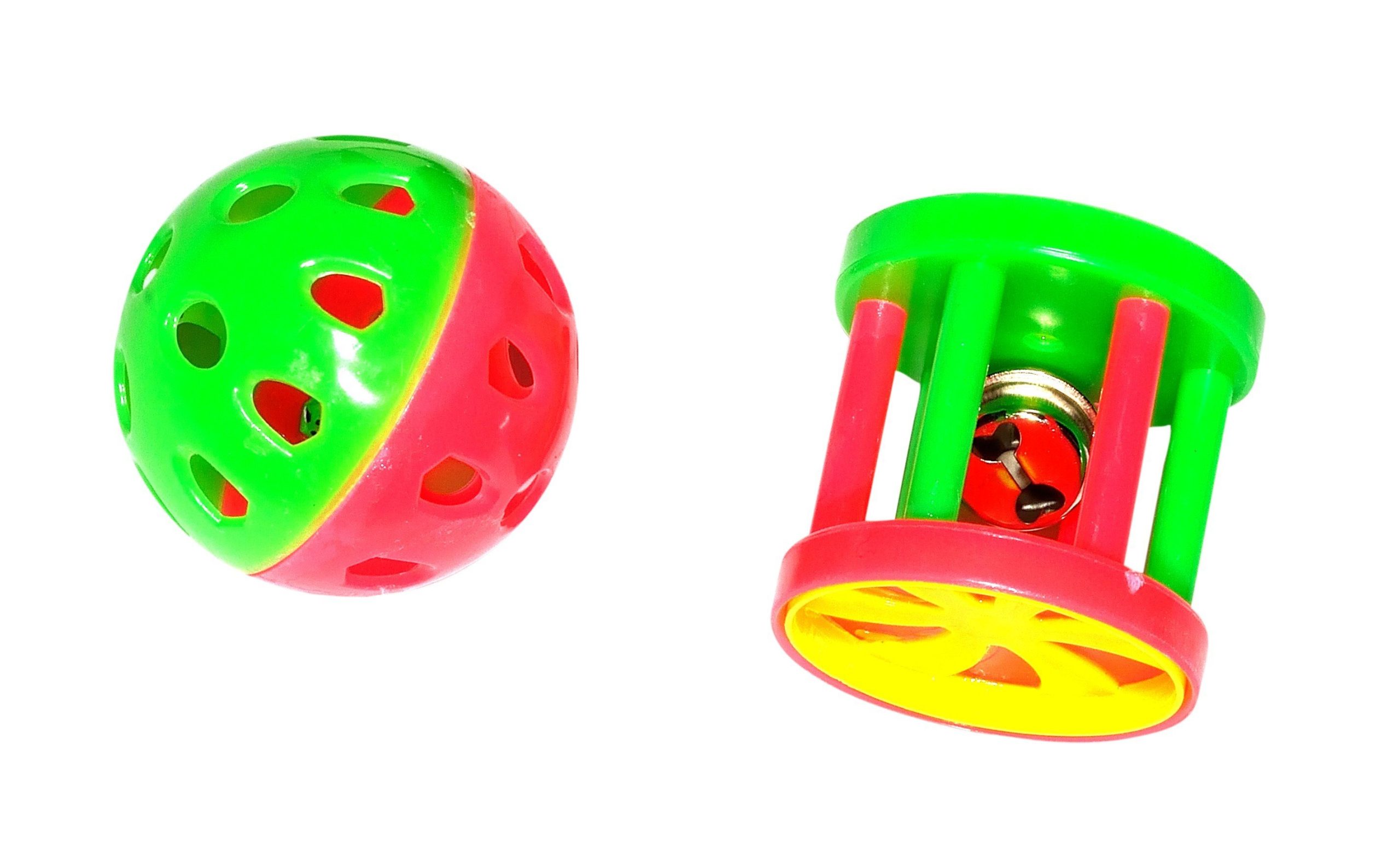 Pelota con Campana + Rodillo con Campana 20