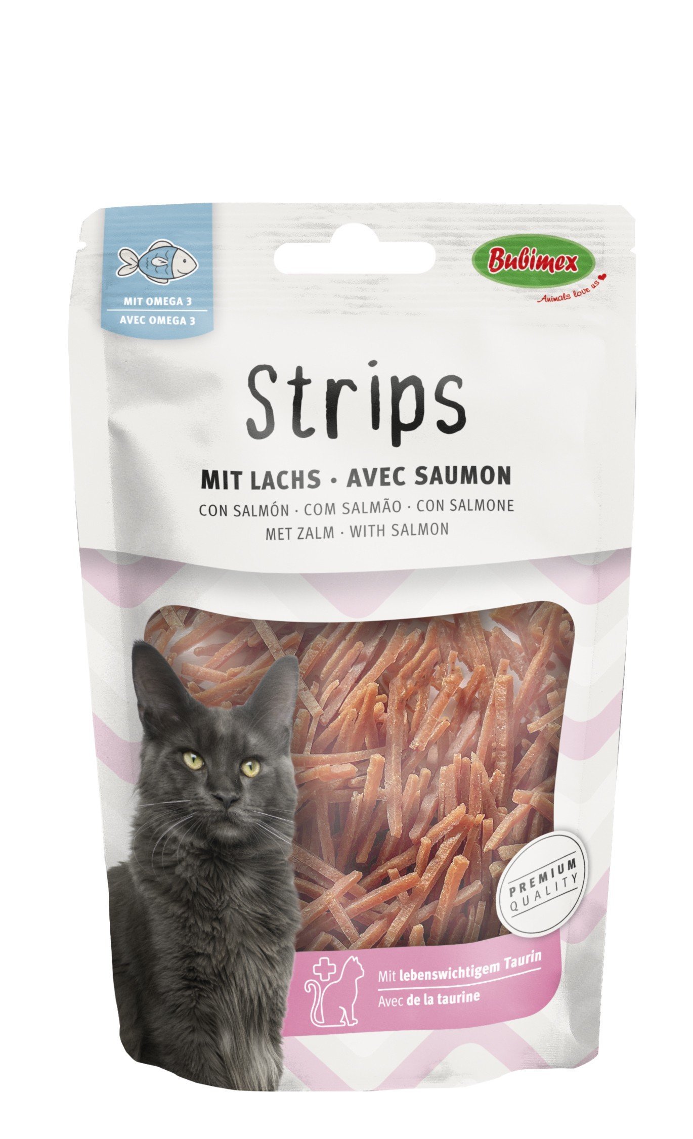 CAT Strips con salmon 50g 20