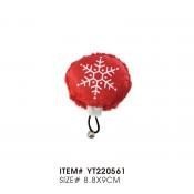 XMAS Bola de Navidad con cascabel gato Ø9cm