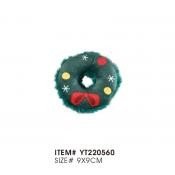 XMAS Peluche Donut gato Ø9cm