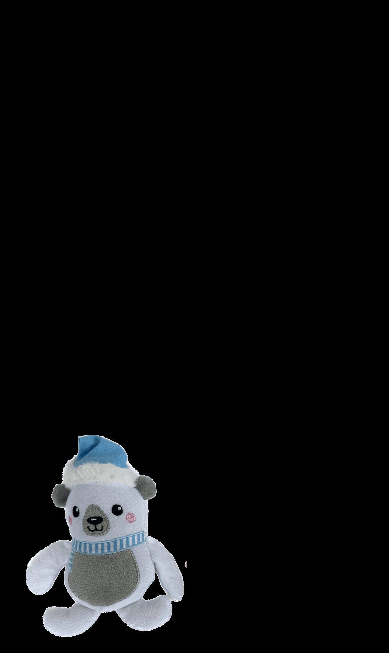 XMAS Peluche Oso polar cute 17cm