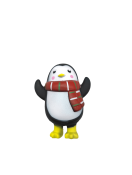 XMAS Pingüino en vinilo 12cm