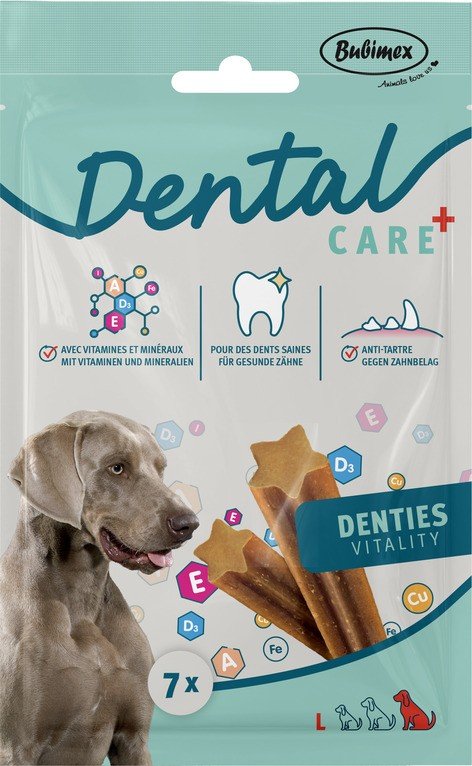 Dental+ Denties Vitality 7x - talla L 210g 16 uni