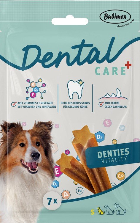 Dental+ Denties Vitality 7x - talla S 70g 24 uni