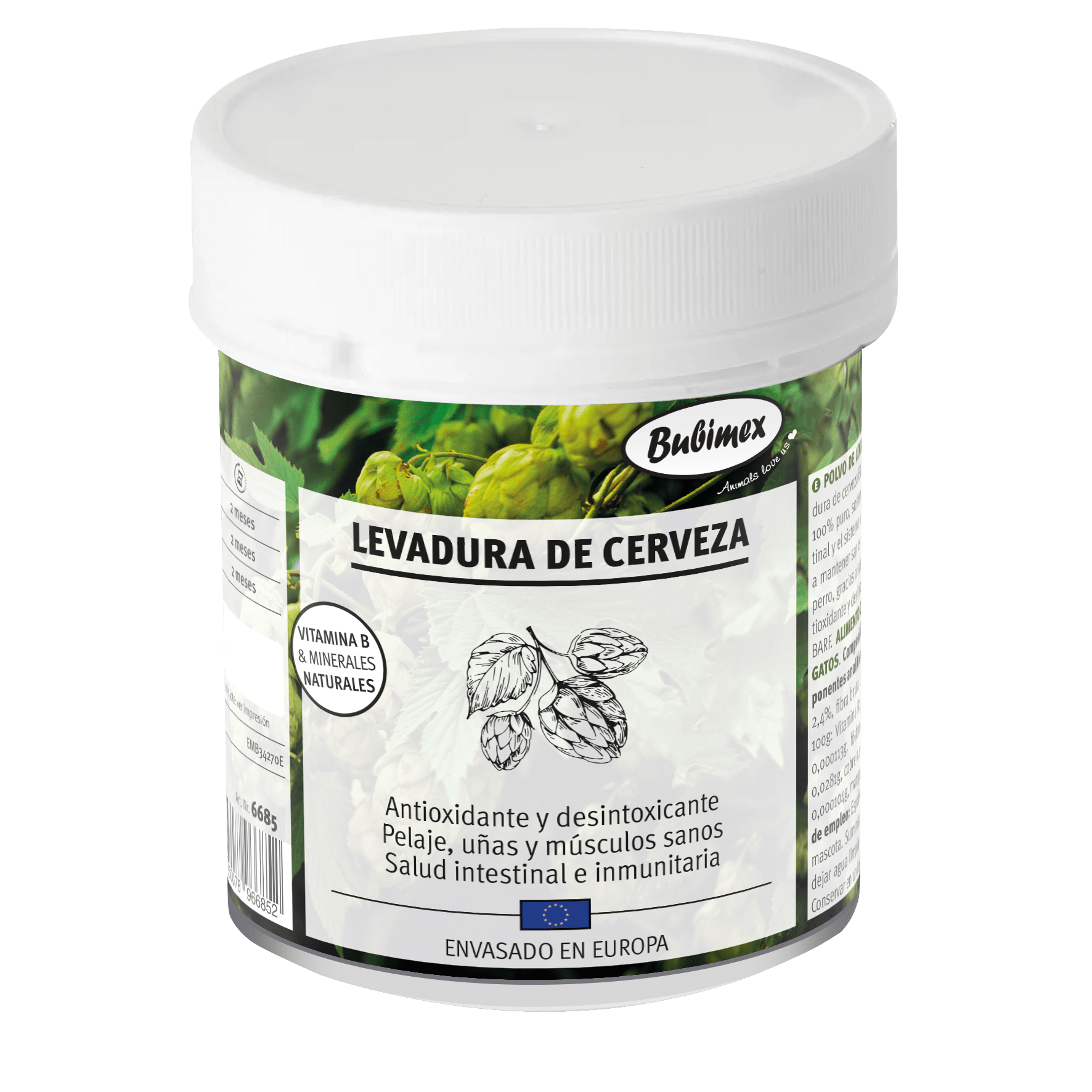 Polvo de Levadura de Cerveza 400g - Ref: 6785 4