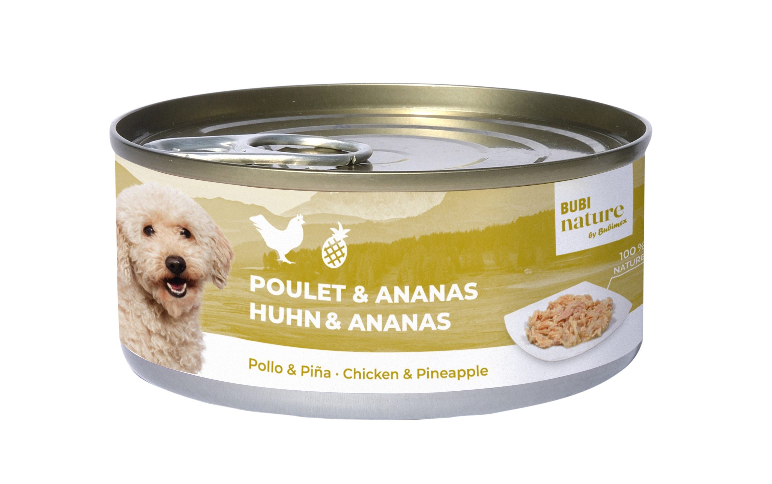 Bubi Nature DOG Pollo y Piña 150g 12