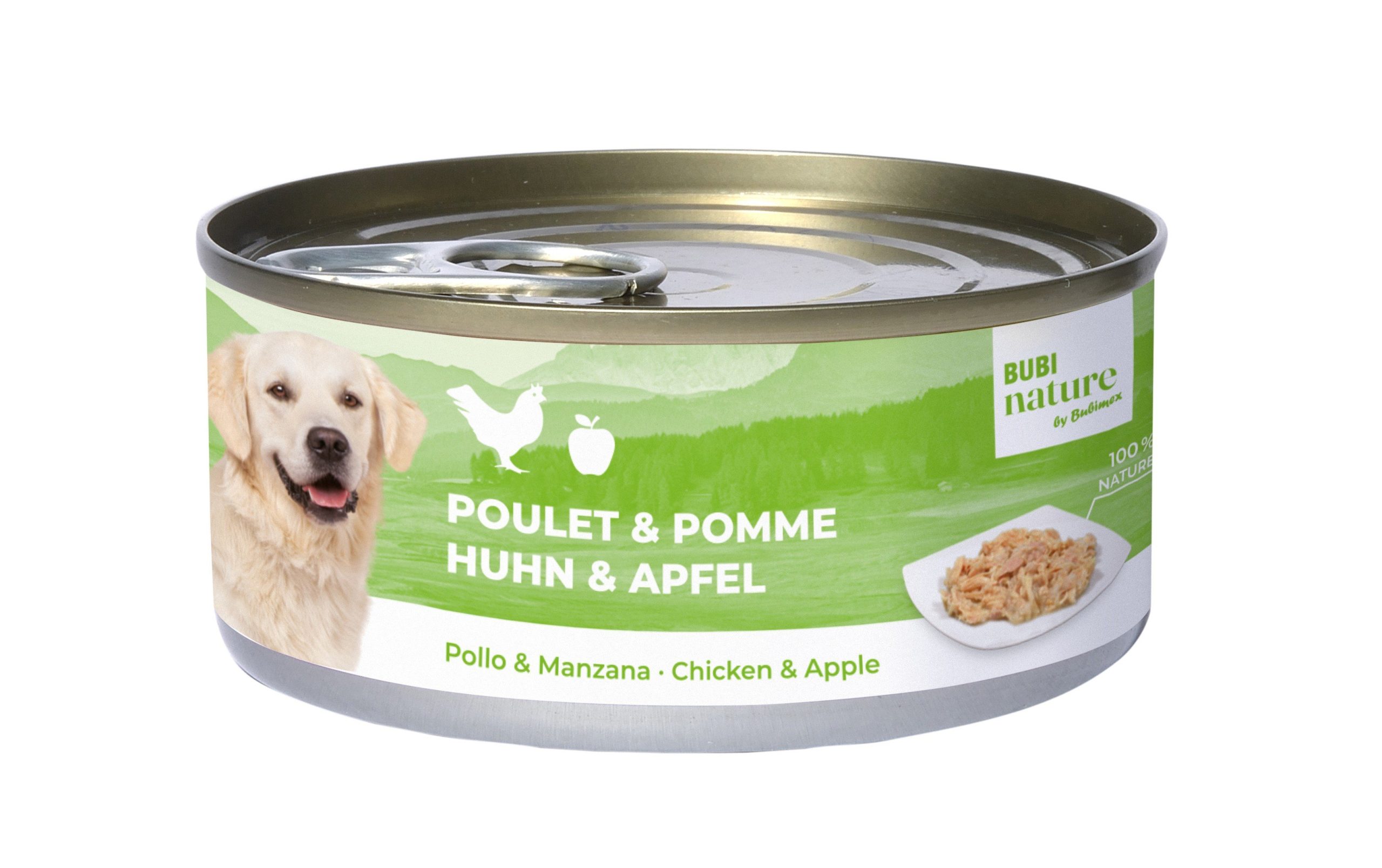 Bubi Nature DOG Pollo y Manzana 150g 12