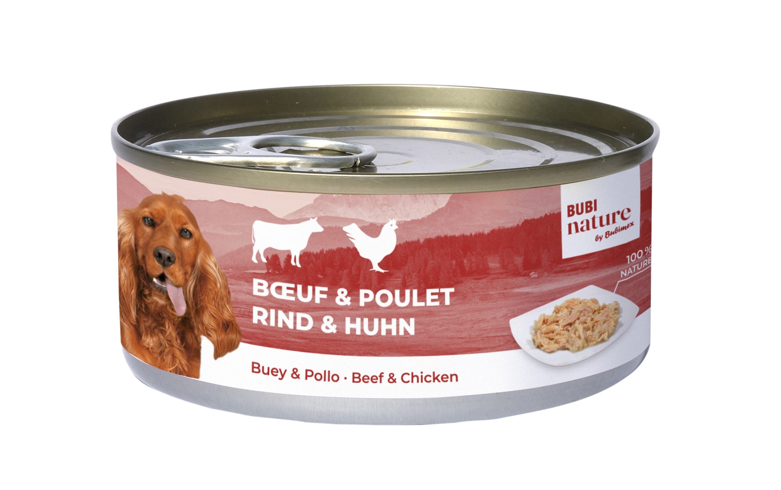 Bubi Nature DOG Buey y Pollo 150g 12