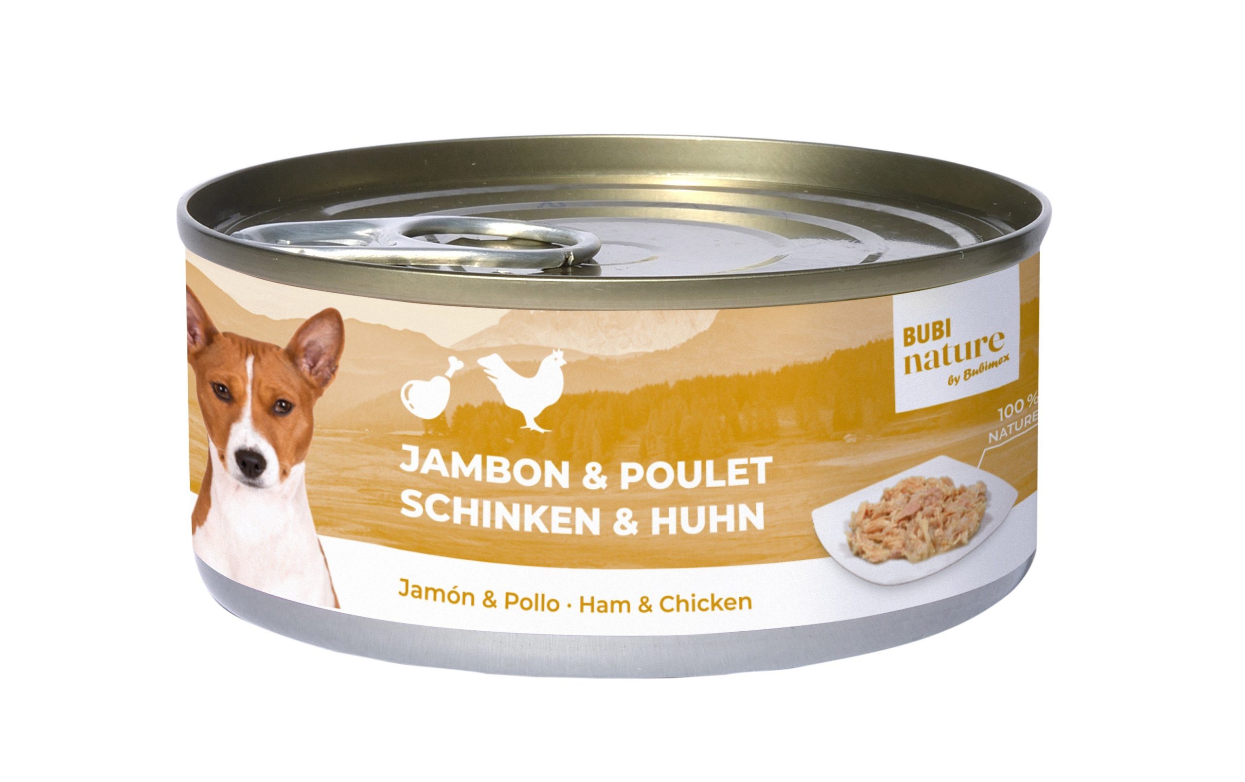 Bubi Nature DOG Jamon y Pollo 150g 12