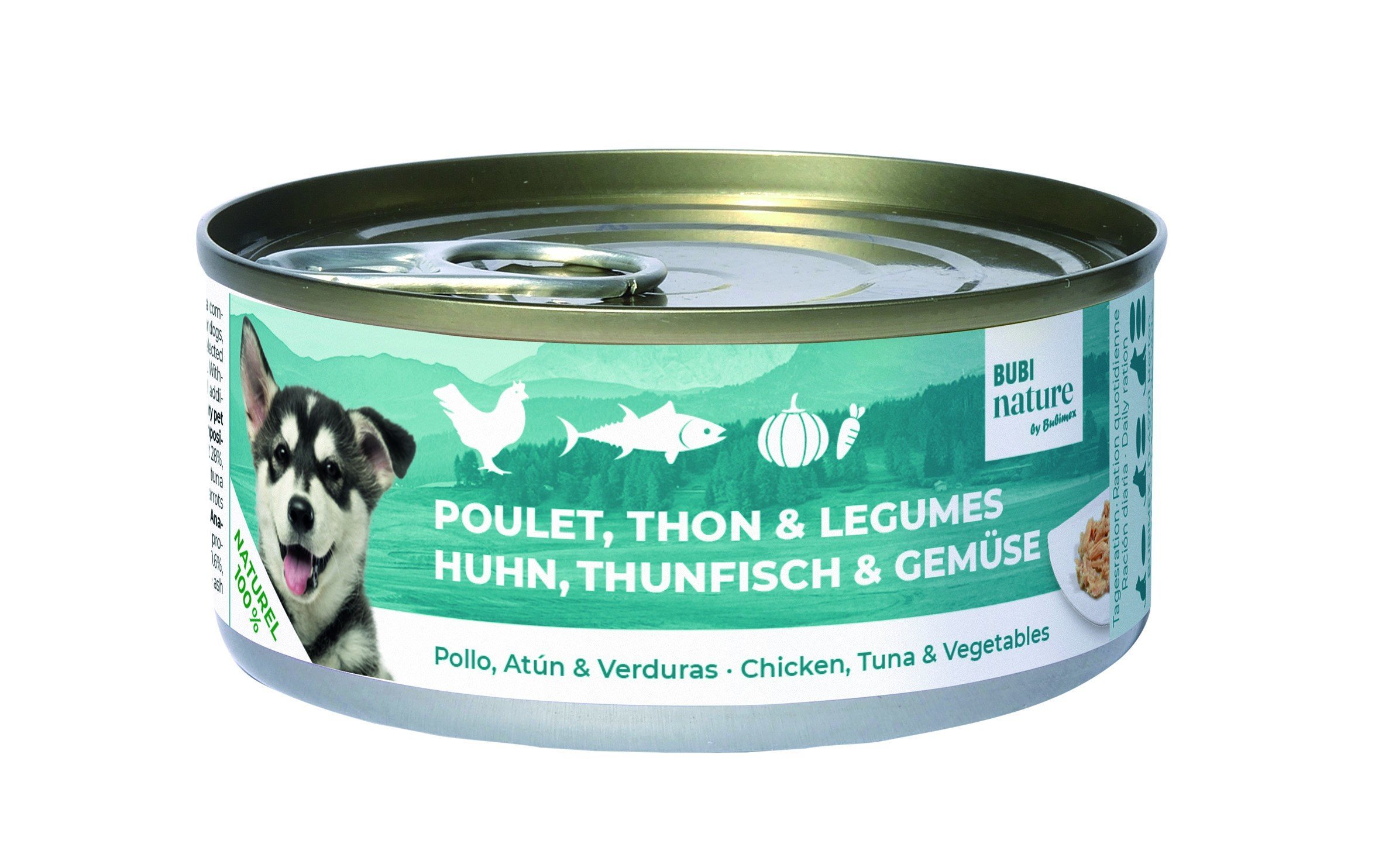 Bubi Nature DOG Pechuga de pollo & legumbres 150g 12