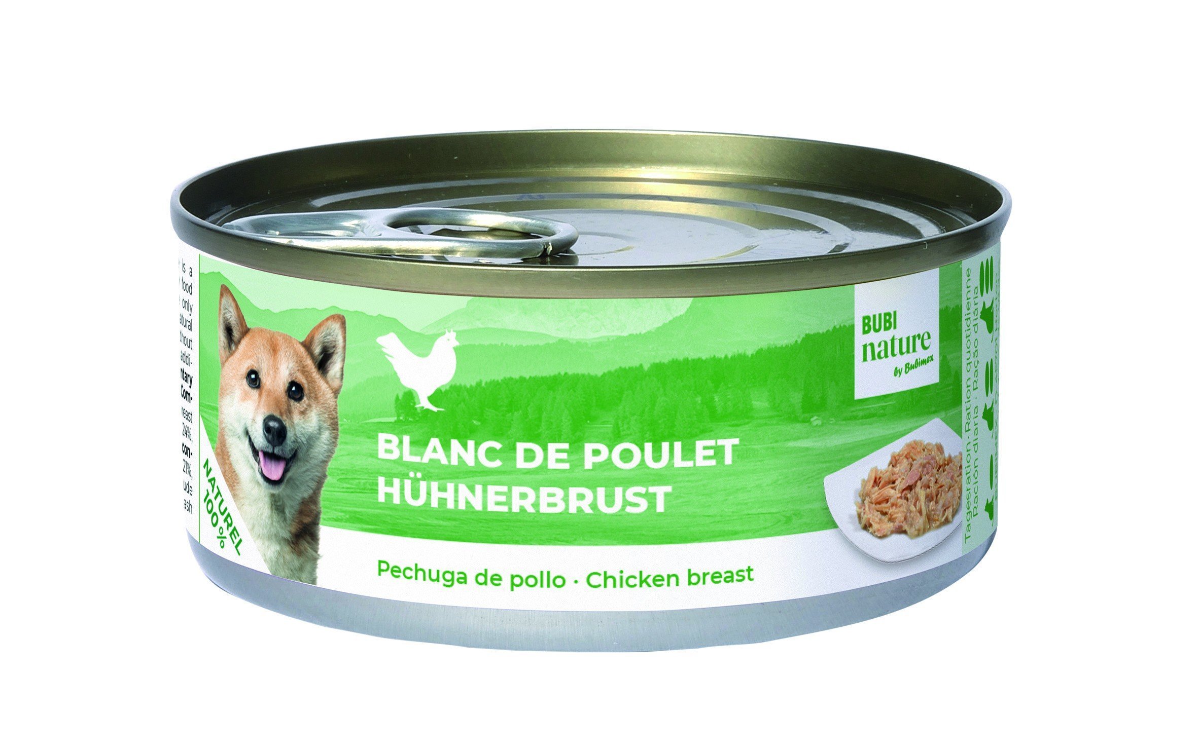 Bubi Nature DOG Pechuga de pollo 150gr 12