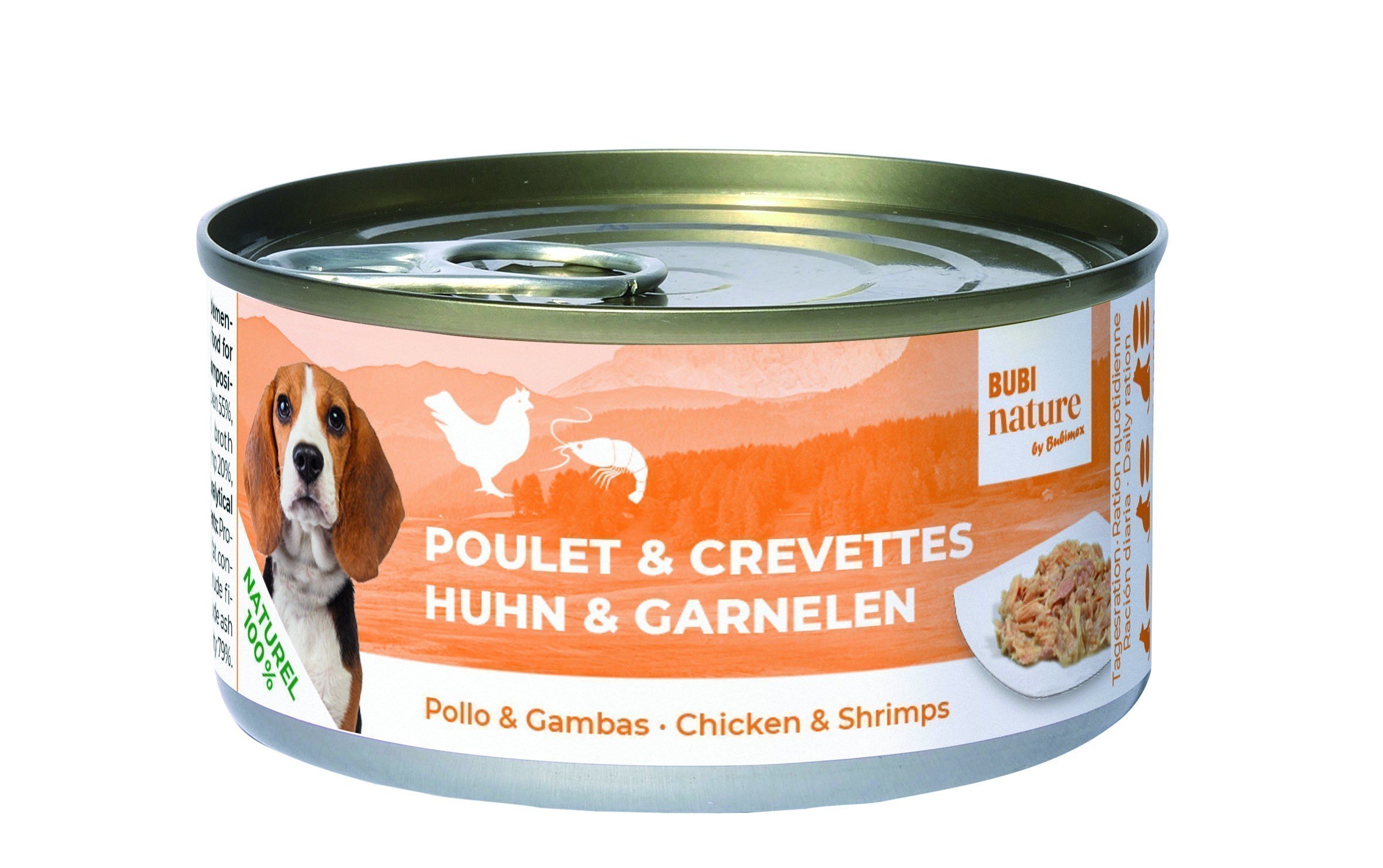 Bubi Nature DOG Pollo y Gambas 70gr 24