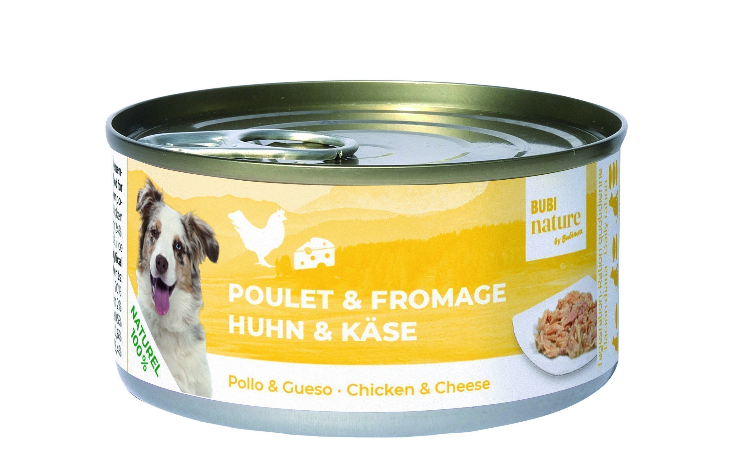 Bubi Nature DOG Pollo y Queso 70gr 24