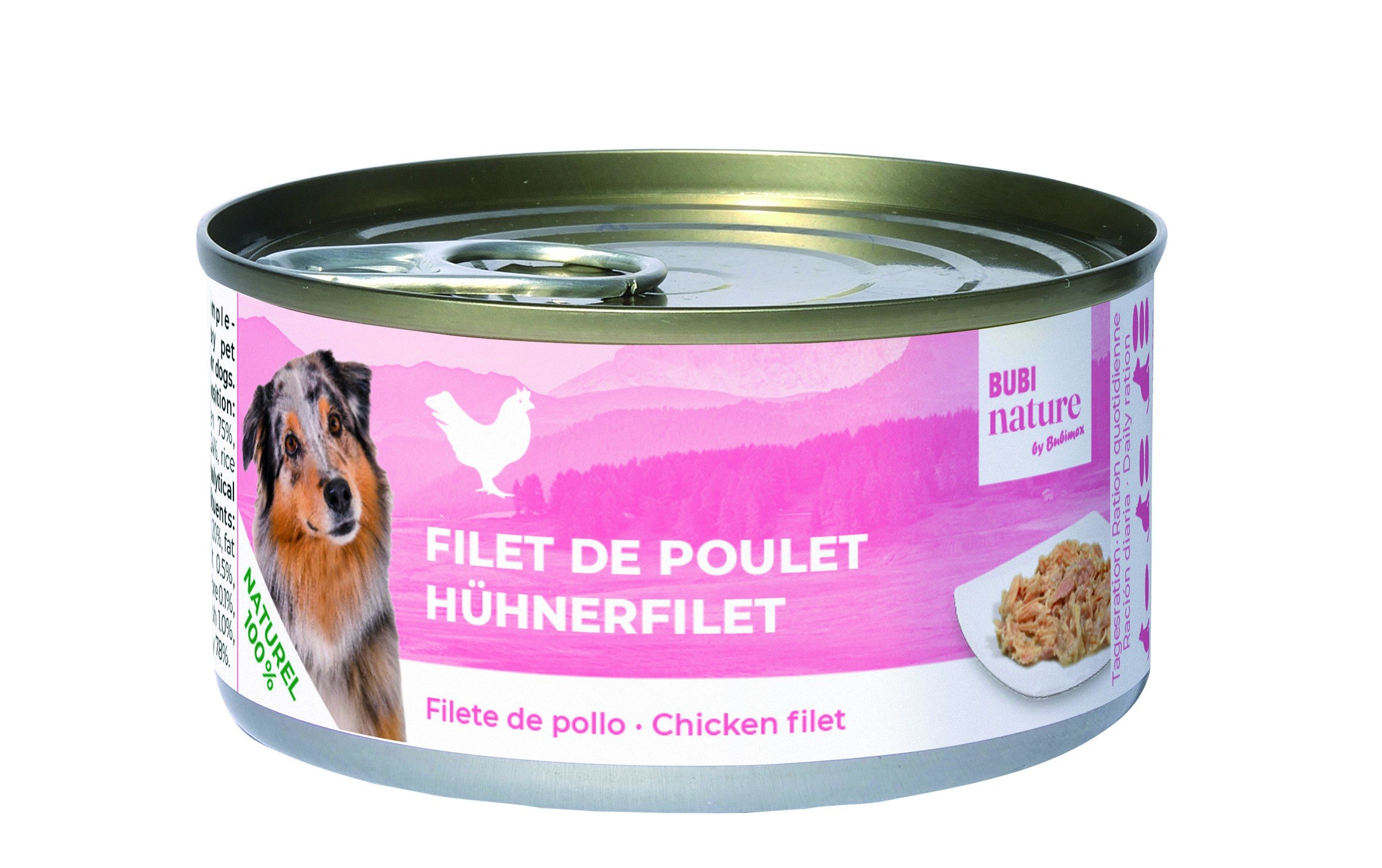 Bubi Nature DOG Filet de Pollo 70gr 24