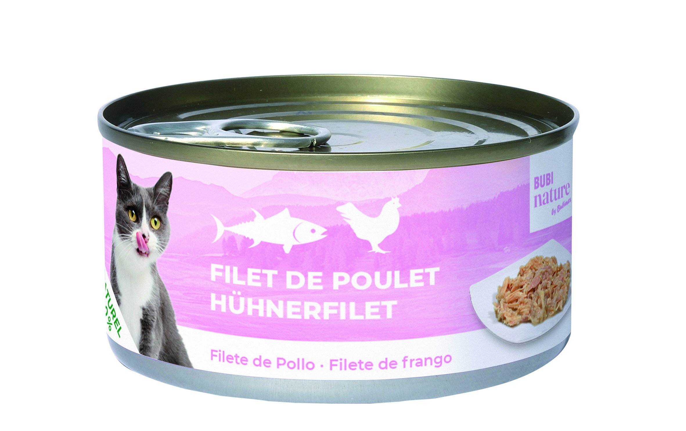 Bubi Nature CAT Filete de pollo 140grs 12