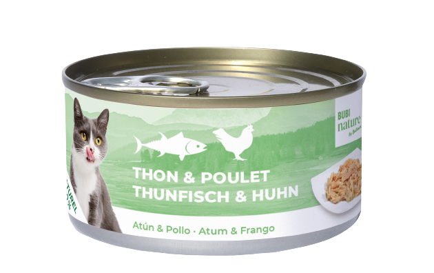 Bubi Nature CAT atún & pollo 140gr 12