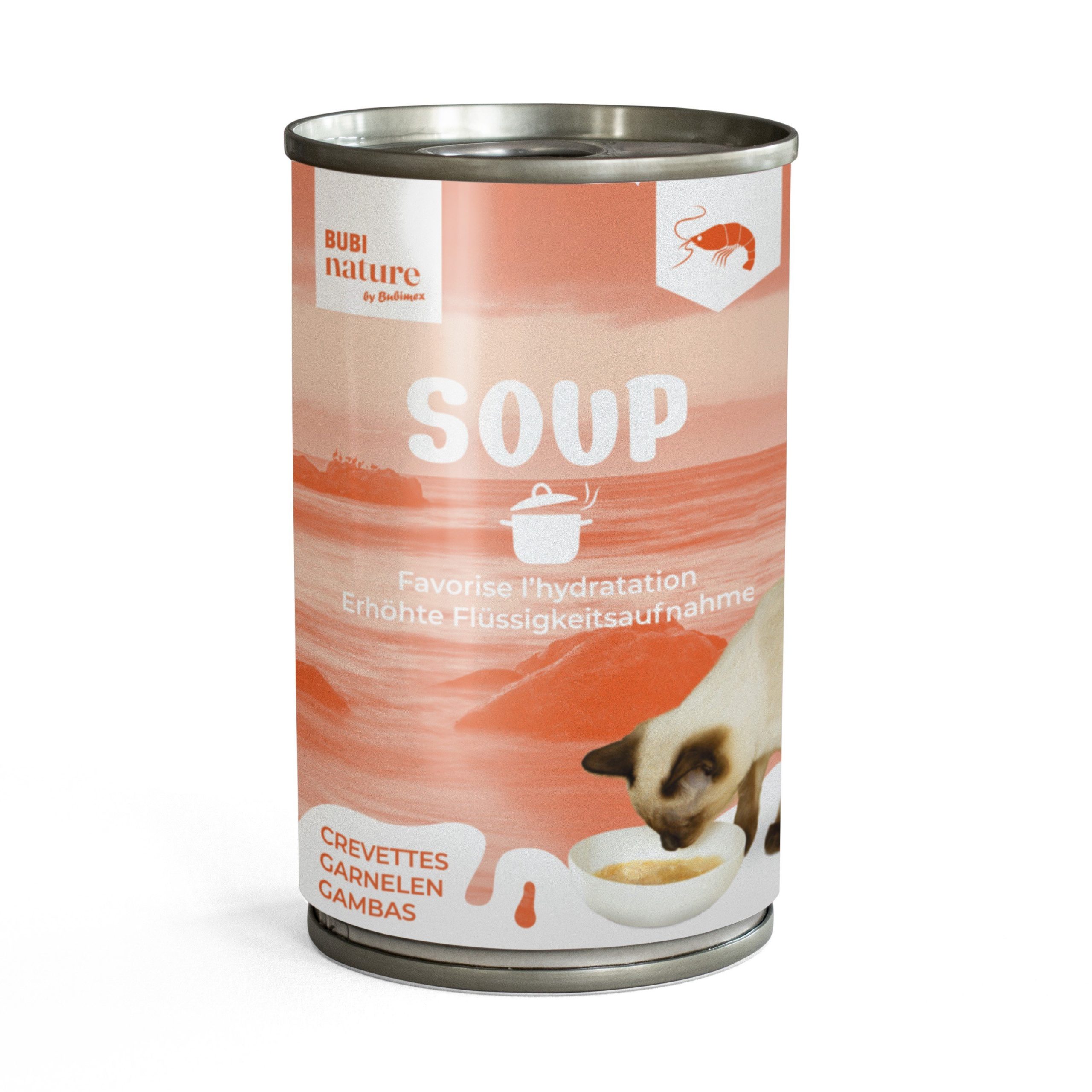 Bubi Nature CAT SOUP Gambas 135gr 24