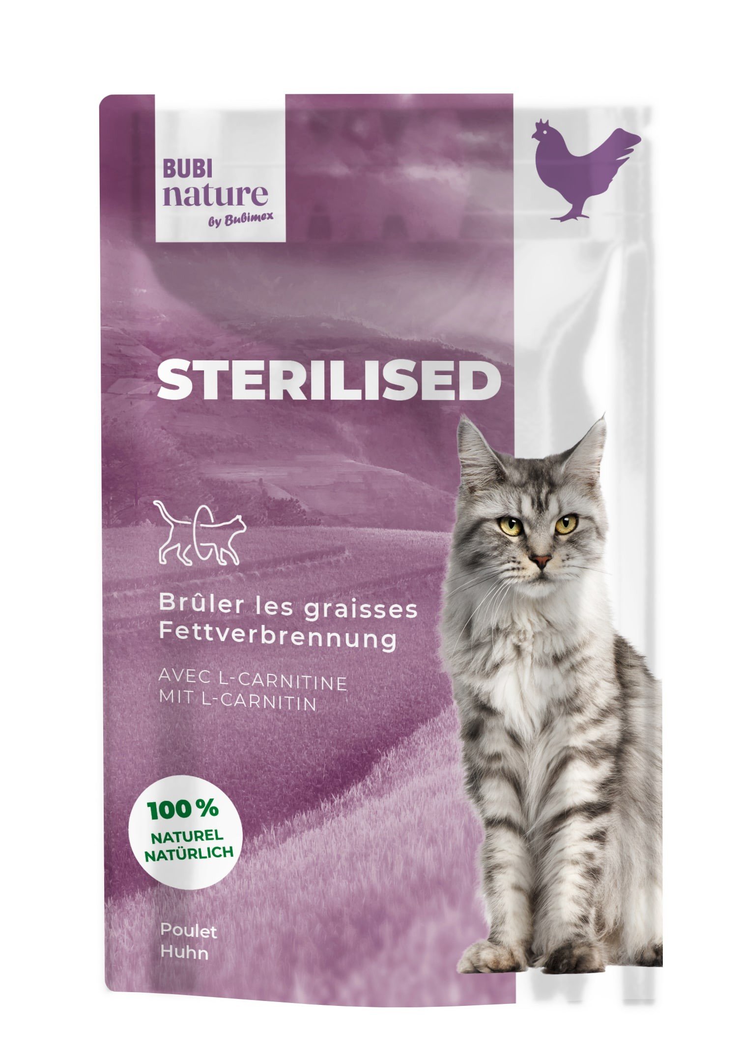 Bubi Nature CAT Filet de Pollo (En sobre) 70gr 24
