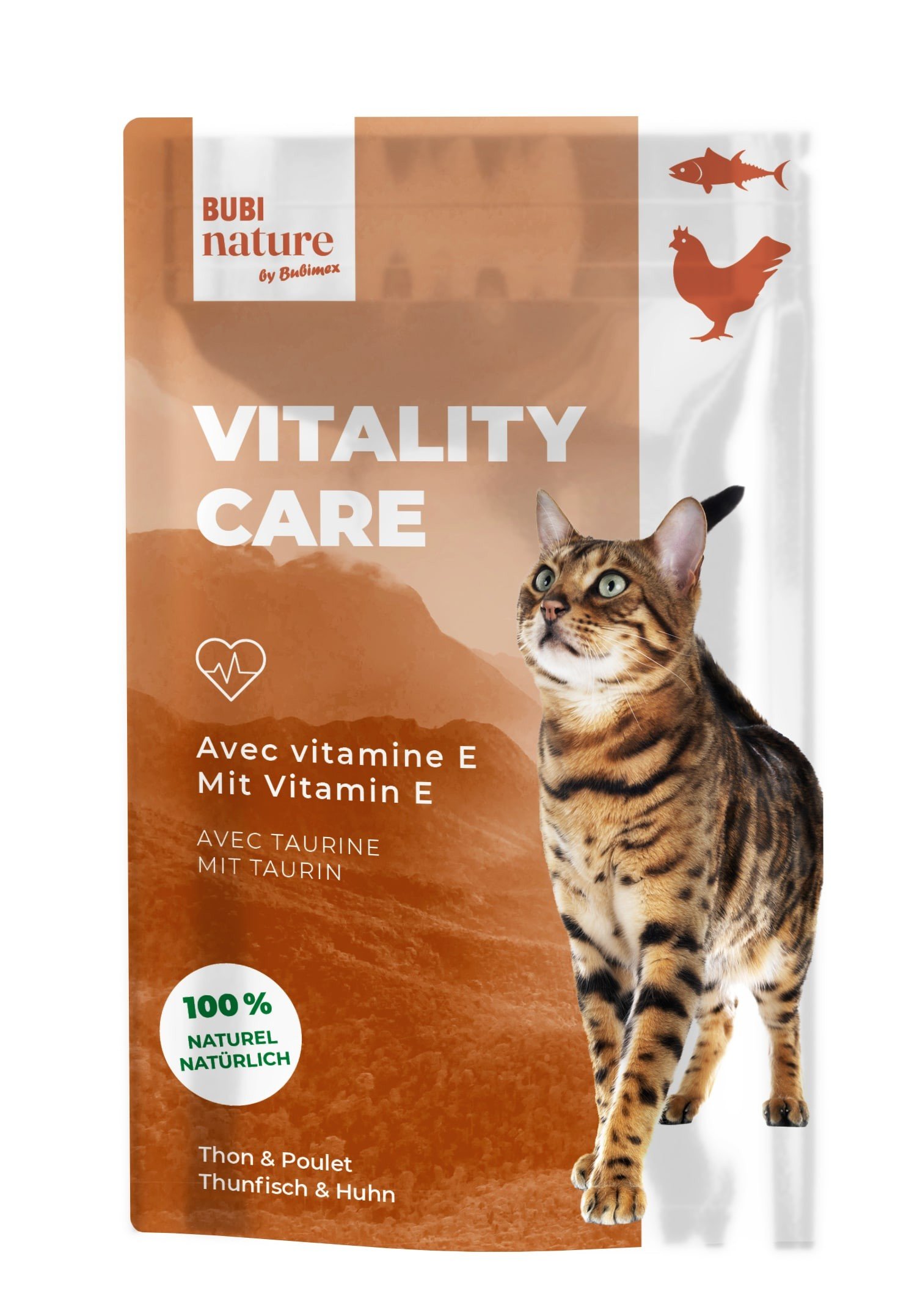 Bubi Nature CAT Atun & Pollo (En sobre) 70gr 24