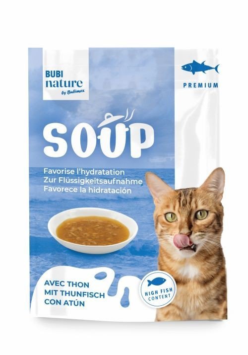Bubi Nature CAT SOUP Atun 50g (High Protein) 12