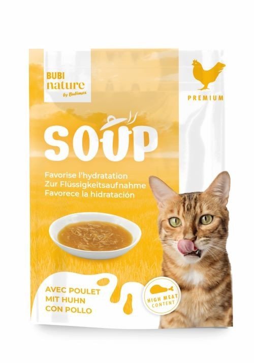 Bubi Nature CAT SOUP Pollo 50g (High Protein) 12