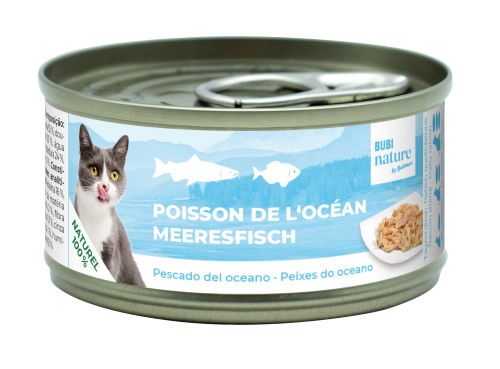 Bubi Nature CAT Pescado de Mar 70gr 24