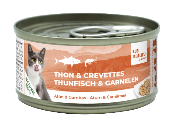 Bubi Nature CAT Atún & Gambas 70gr 24