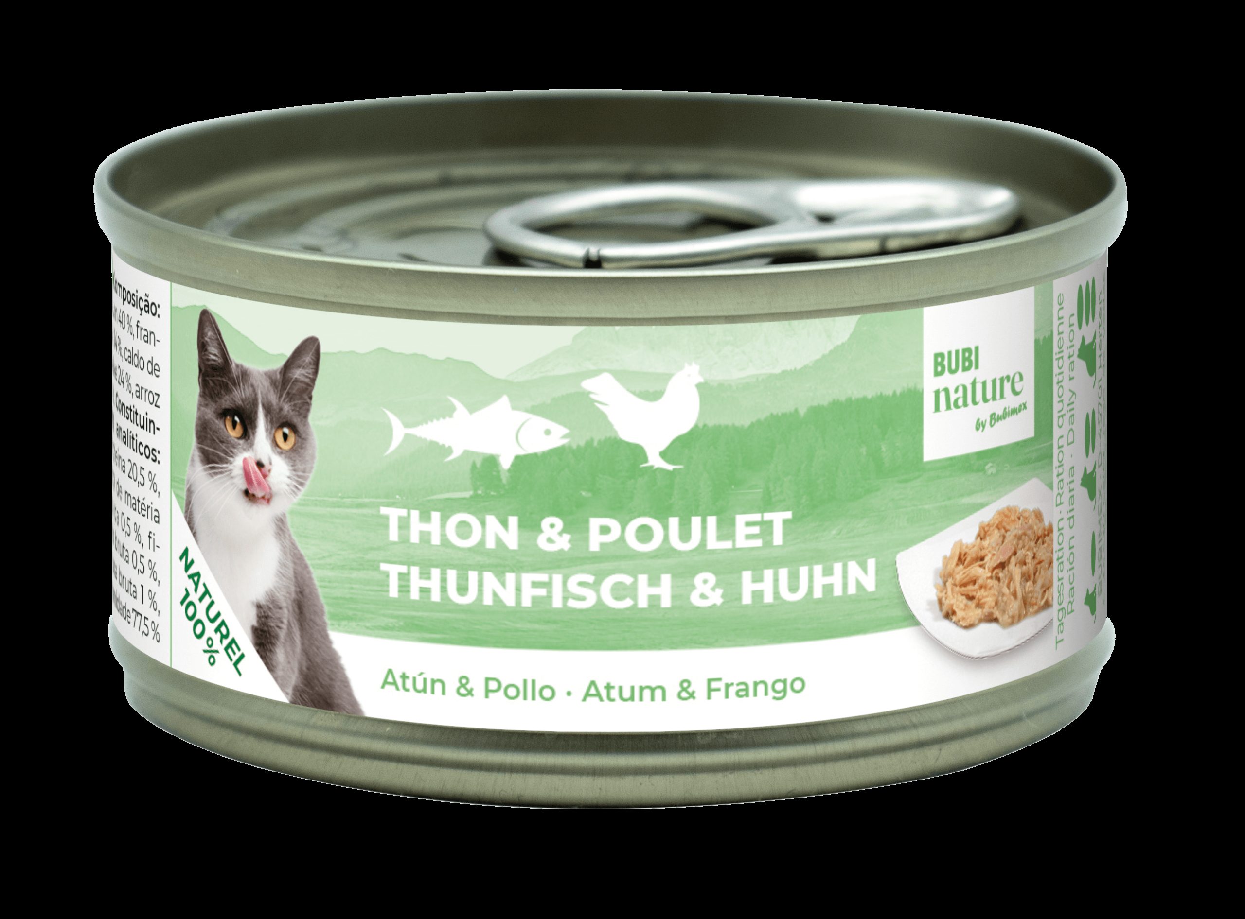 Bubi Nature CAT Atún & Pollo 70gr 24